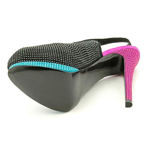 ‼️SOLD‼️Steve Madden Multi-Color Masqraid Platform - Picture 6 of 8